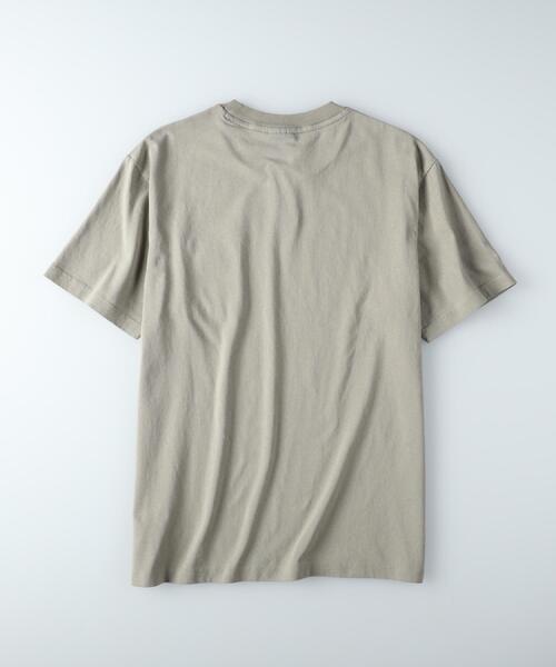 ALPHA_(アルファ)の「ALPHA(アルファ)胸ポケTシャツ(Tシャツ/カットソー・メンズ・ホワイト/ネイビー/ベージュ・L/XL/M)」の10枚目の写真