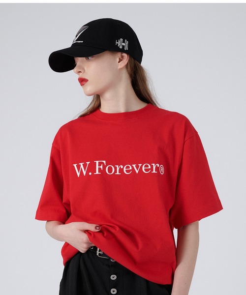 WISH FOR EVER(ウィッシュフォーエバー)の「DRAW CODE LOGO T/ドローコードロゴT(Tシャツ/カットソー・メンズ・ネイビー/レッド/ホワイト/ブラック・LARGE/MEDIUM)」の4枚目の写真