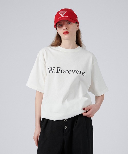 WISH FOR EVER(ウィッシュフォーエバー)の「DRAW CODE LOGO T/ドローコードロゴT(Tシャツ/カットソー・メンズ・ネイビー/レッド/ホワイト/ブラック・LARGE/MEDIUM)」の2枚目の写真