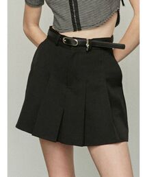 EMODA | チャームベルトプリーツスカート(スカート)