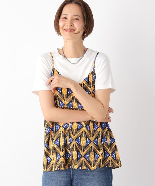LEPSIM アフリカンプリントキャミ&パンツ　グリーン 楽天市場】【SALE／20%OFF】アフリカンプリントパンツ LEPSIM