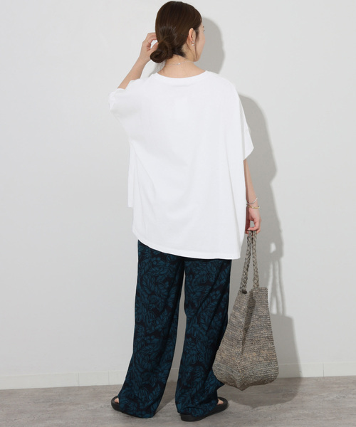 JOURNAL STANDARD relume(ジャーナルスタンダード レリューム)の「《追加2》オーガニックコットン汗ジミ防止ワイドT(Tシャツ/カットソー・レディース・グレー/ホワイト/ブラック・FREE)」の17枚目の写真