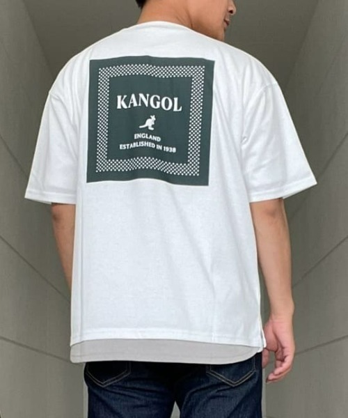 KANGOL】別注 プリントTシャツ（Tシャツ/カットソー）｜KANGOL