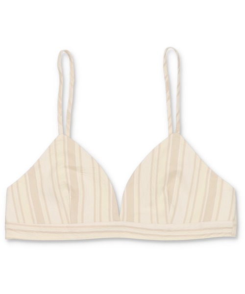 Lull（ルル）の「【Lull / ルル】セットアップ対応 / シアーストライプブラビスチェ（タンクトップ・レディース・ブラック/キナリ/イエロー・ONESIZE）」の20枚目の写真