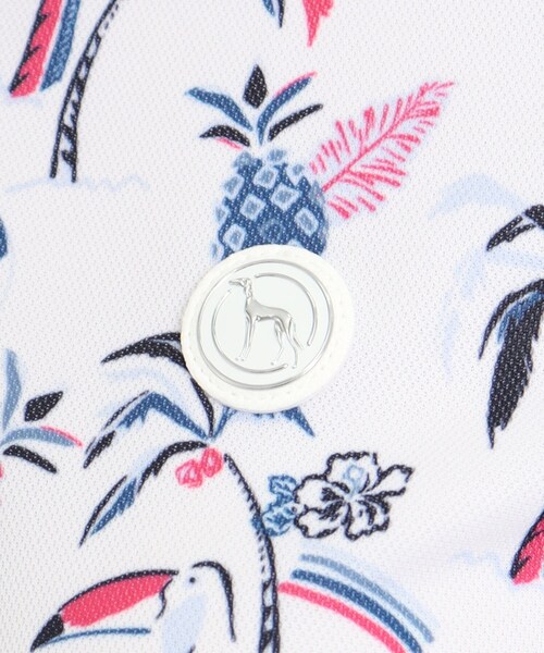 adabat（アダバット）の「◆【吸水速乾】サマーリゾート柄 半袖シャツ（シャツ/ブラウス・レディース・ピンク系/ピンク系5・38/40/42）」の15枚目の写真