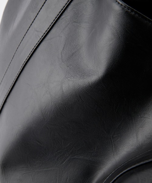 cussil（クシル）の「2025Ver【cussil/クシル】2WAYダブルチェーンPUマルチフェイスショルダーバッグ/トート（ショルダーバッグ・メンズ・ブラック・FREE）」の20枚目の写真