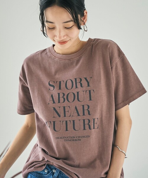 セール】ピグメントアソートロゴプリントTシャツ24FW（Tシャツ