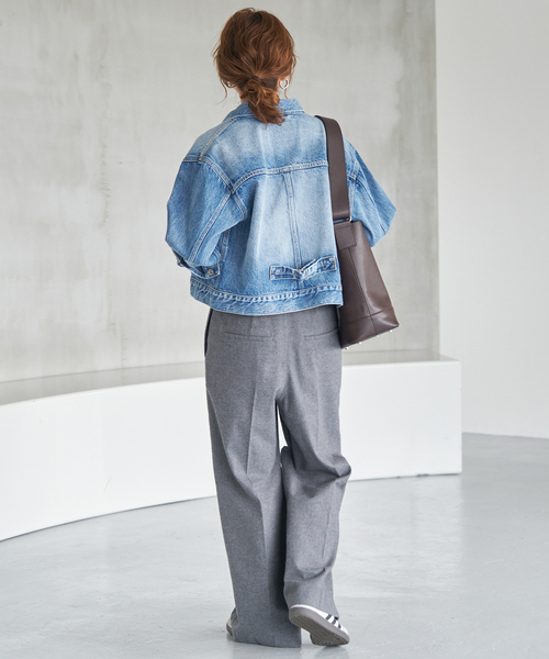 スピックスパン 5 1/2 1ST LINE FIT DENIM JACKET スピックスパン 5 1/2 1ST LINE FIT DENIM JACKET Spick & Span