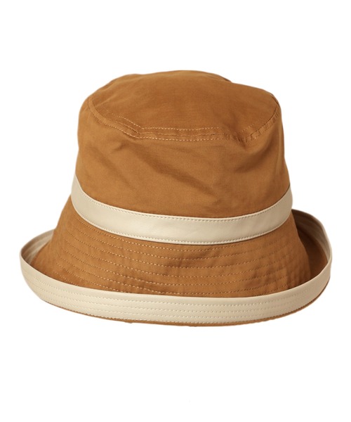 希少・ヴィンテージ■GIORGIO ARMANI 中折れハット　ブラウン MANISH RAFFIA（マニッシュ ラフィア）SE507 ブラウン - STETSON