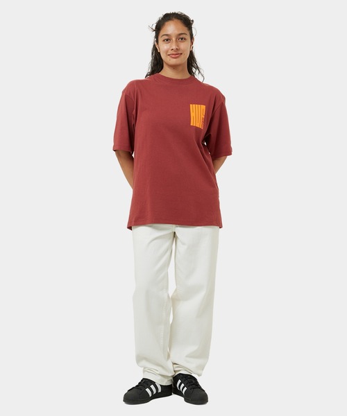BIG BLOCK TEE / HUF ハフ ヘビーウェイト プリント Tシャツ(Tシャツ/カットソー)|HUF(ハフ) BIG BLOCK TEE / HUF ハフ ヘビーウェイト プリント Tシャツ(Tシャツ/カットソー)|HUF(ハフ)
