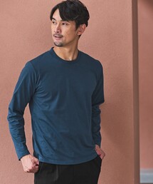 【WEB限定】JUST fit ジャケイン クルーネック 長袖 Tシャツ -吸水速乾・抗菌-