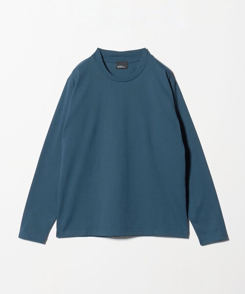 green label relaxing(グリーンレーベルリラクシング)の「【WEB限定】JUST fit ジャケイン クルーネック 長袖 Tシャツ -吸水速乾・抗菌-(Tシャツ/カットソー・メンズ・ブラック/ホワイト/ライトグレー/モカ/ターコイズブルー系/ライム/ネイビー/ロイヤルブルー/ダークブラウン/ダークグレー・S/M/L/XL)」の17枚目の写真