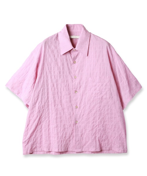 Jieda（ジエダ）の「WRINKLE SHIRT S/S（シャツ/ブラウス・メンズ・ブルー/アイボリー/ピンク・1/2）」の18枚目の写真
