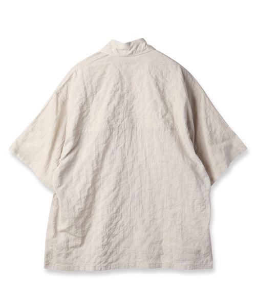 Jieda（ジエダ）の「WRINKLE SHIRT S/S（シャツ/ブラウス・メンズ・ブルー/アイボリー/ピンク・1/2）」の13枚目の写真