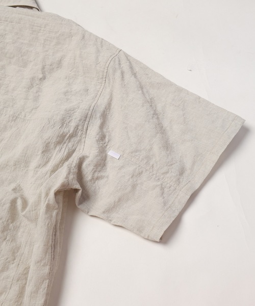 Jieda（ジエダ）の「WRINKLE SHIRT S/S（シャツ/ブラウス・メンズ・ブルー/アイボリー/ピンク・1/2）」の21枚目の写真