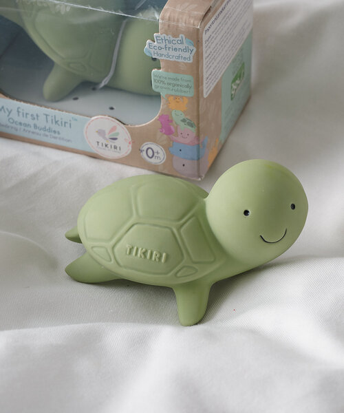 BIRTHDAY BAR（バースデイバー）の「【TIKIRI　ティキリ】Rattle & Bath Toy　ラトル＆バストイ（ベビーギフト・キッズ・グリーン/ピンク/グレー・0）」の2枚目の写真