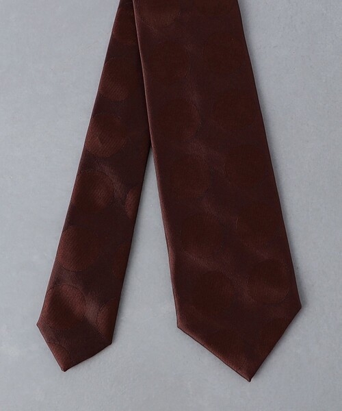 UNITED ARROWS（ユナイテッドアローズ）の「シャドードット ネクタイ（ネクタイ・メンズ・グレー/ワインレッド/ネイビー・FREE）」の9枚目の写真