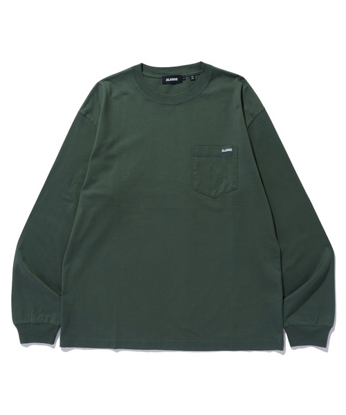 セール】MINI STANDARD LOGO L/S POCKET TEE（Tシャツ