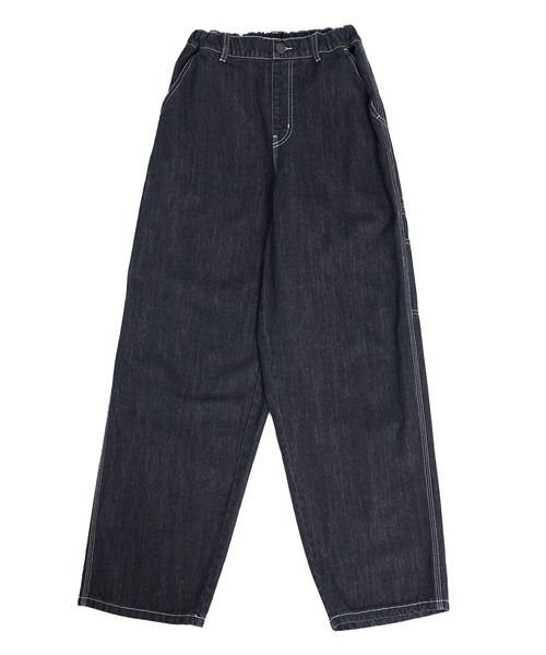 GLAZOS（グラソス）の「【大人向けサイズあり】デニム・配色ステッチペインターパンツ（その他パンツ・キッズ・ブラック/インディゴブルー・S/M/L/LL）」の14枚目の写真