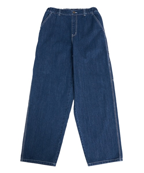 GLAZOS（グラソス）の「【大人向けサイズあり】デニム・配色ステッチペインターパンツ（その他パンツ・キッズ・ブラック/インディゴブルー・S/M/L/LL）」の16枚目の写真