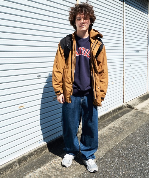 GLAZOS（グラソス）の「【大人向けサイズあり】デニム・配色ステッチペインターパンツ（その他パンツ・キッズ・ブラック/インディゴブルー・S/M/L/LL）」の15枚目の写真