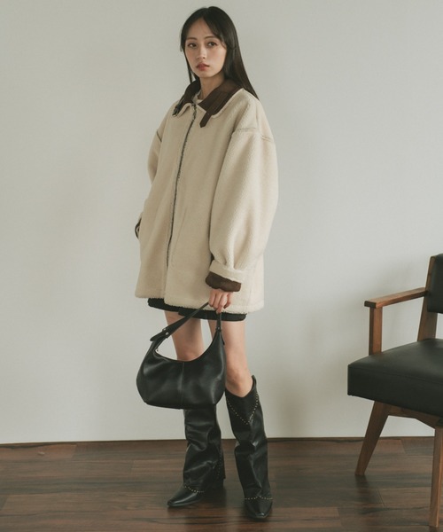 vannie u コート VANNIE U（ヴァニーユー）の「マルチWAYケープネックコート