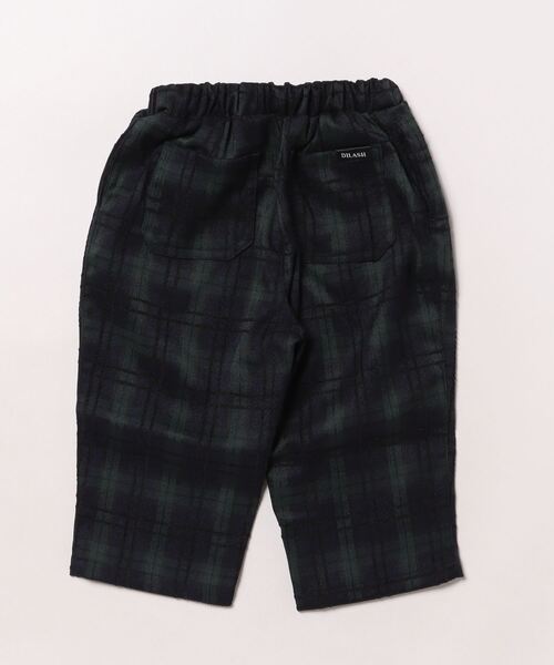 DILASH（ディラッシュ）の「チェック柄ストレートパンツ（その他パンツ・キッズ・ブラウン/グリーン・80/90/100/110/120/130/140）」の7枚目の写真