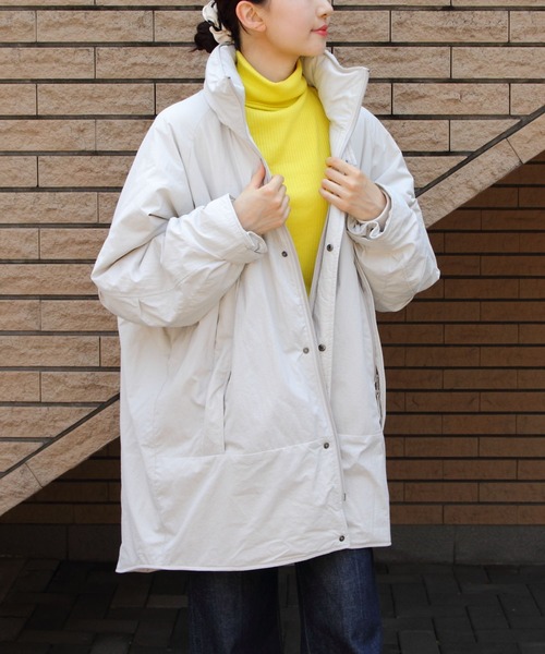 WILD THINGS(ワイルドシングス)の「WILD THINGS/ワイルドシングス モンスターパーカー MONSTER PARKA(ウィメンズ) WTL24101SN(ダウンジャケット/コート・レディース・ブラック/アイボリー・M)」の6枚目の写真