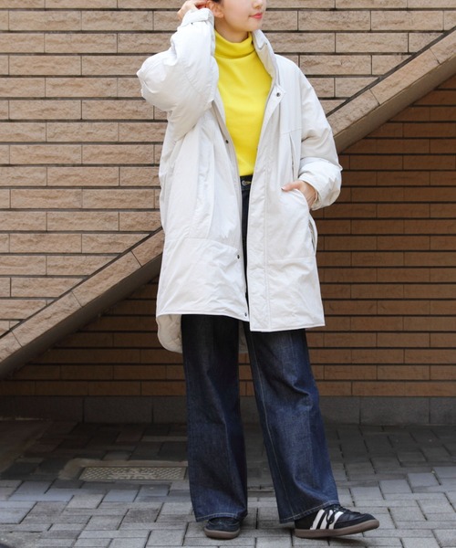 WILD THINGS(ワイルドシングス)の「WILD THINGS/ワイルドシングス モンスターパーカー MONSTER PARKA(ウィメンズ) WTL24101SN(ダウンジャケット/コート・レディース・ブラック/アイボリー・M)」の11枚目の写真