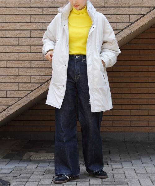 WILD THINGS(ワイルドシングス)の「WILD THINGS/ワイルドシングス モンスターパーカー MONSTER PARKA(ウィメンズ) WTL24101SN(ダウンジャケット/コート・レディース・ブラック/アイボリー・M)」の13枚目の写真