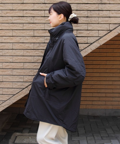 WILD THINGS(ワイルドシングス)の「WILD THINGS/ワイルドシングス モンスターパーカー MONSTER PARKA(ウィメンズ) WTL24101SN(ダウンジャケット/コート・レディース・ブラック/アイボリー・M)」の20枚目の写真