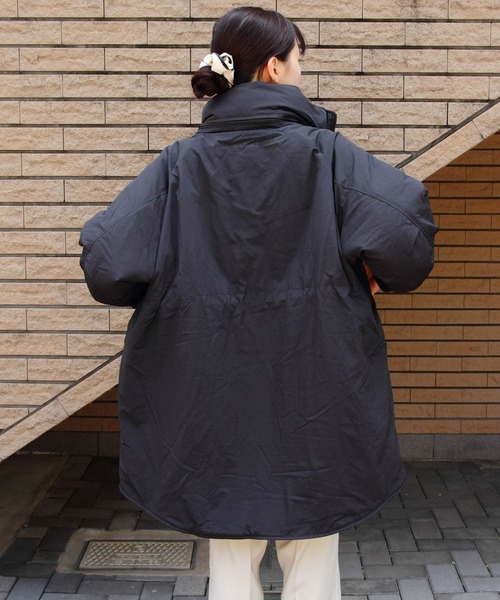WILD THINGS(ワイルドシングス)の「WILD THINGS/ワイルドシングス モンスターパーカー MONSTER PARKA(ウィメンズ) WTL24101SN(ダウンジャケット/コート・レディース・ブラック/アイボリー・M)」の22枚目の写真