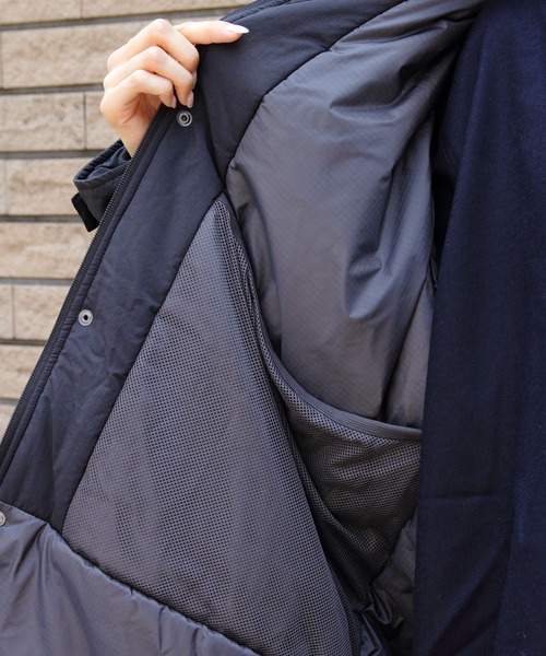 WILD THINGS(ワイルドシングス)の「WILD THINGS/ワイルドシングス モンスターパーカー MONSTER PARKA(ウィメンズ) WTL24101SN(ダウンジャケット/コート・レディース・ブラック/アイボリー・M)」の3枚目の写真