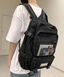 【大容量・撥水】カジュアルストリートポイントメッシュリュックサック/バックパック
