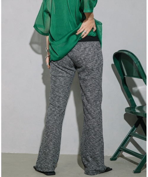 SUWDEE(スーディー)の「summer knit flare pants(その他パンツ・レディース・ブラック・FREE)」の13枚目の写真