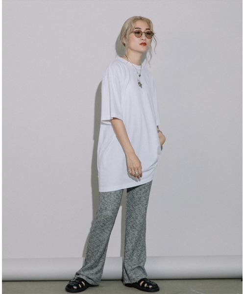 SUWDEE(スーディー)の「summer knit flare pants(その他パンツ・レディース・ブラック・FREE)」の6枚目の写真
