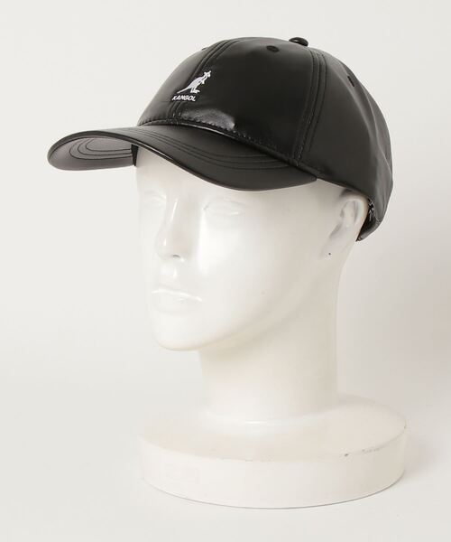 【セール】【KANGOL】SMU FAUX LEATHER BASEBALL 240069605（キャップ）｜KANGOL（カンゴール）