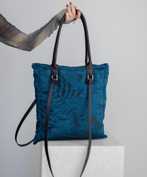 バッグ JAST SHOW TOTE BAG VALLAD W Face Logo Canvas Tote Bag L (court green) – ballaholic