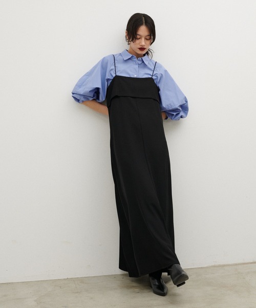 LARUTA(ラルータ)の「【LARUTA】クロップド丈シャツ(シャツ/ブラウス・レディース・ネイビー/オフホワイト/サックスブルー・FREE)」の15枚目の写真