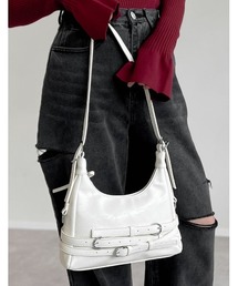 Re:EDIT | [神山まりあさん着用][2024AW BAG COLLECTION]ベルト付きワンハンドルバッグ(ハンドバッグ)