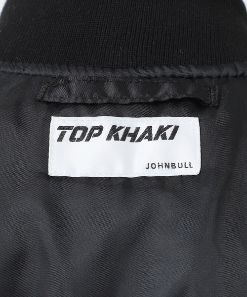 セール】【TOP KHAKI/トップカーキ】SHORT MA-1（MA-1）｜AP STUDIO  