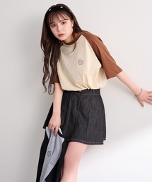 favclo. | Color Block Big Logo Tee / カラーブロック ビッグロゴTシャツ(Tシャツ/カットソー)