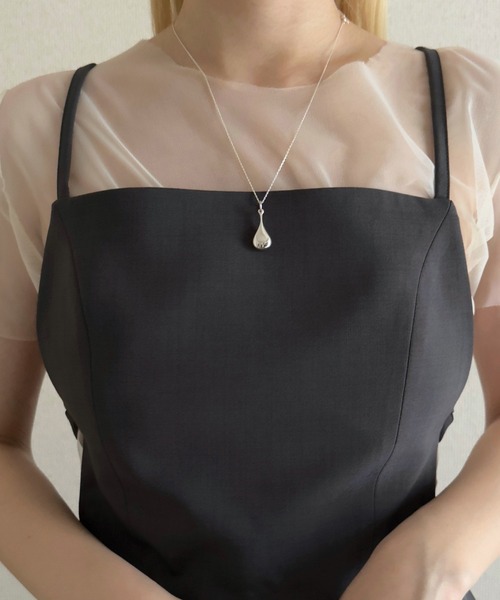 Drop Necklace/ ドロップ ネックレス（ネックレス）｜whoseA（フーシー）