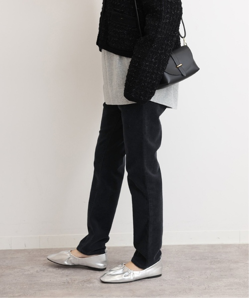 JOURNAL STANDARD relume（ジャーナルスタンダード　レリューム）の「《追加》ストレッチコールスキニー（その他パンツ・レディース・グレー/ベージュ・36/38/40）」の6枚目の写真