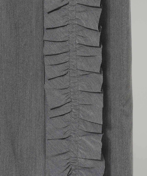 セール】サイドフリルワイドパンツ 152669（その他パンツ）｜LOWRYS