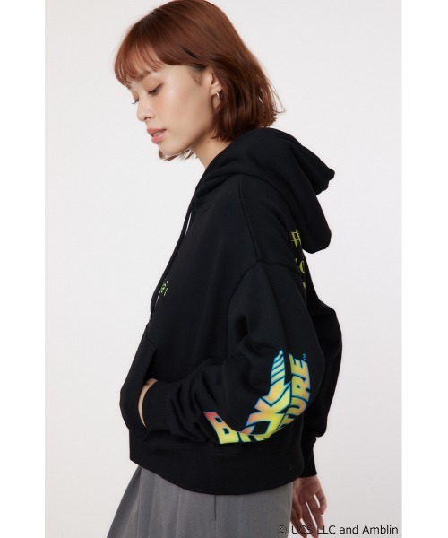 RODEO CROWNS WIDE BOWL（ロデオクラウンズワイドボウル）の「【BACKTOTHEFUTURE】スウェットパーカー（パーカー・レディース・ブルー/ブラック/ブラウン・MEDIUM/LARGE）」の5枚目の写真