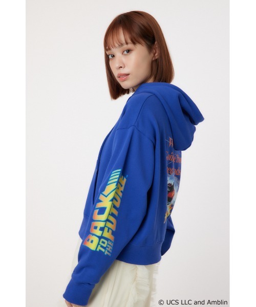 RODEO CROWNS WIDE BOWL（ロデオクラウンズワイドボウル）の「【BACKTOTHEFUTURE】スウェットパーカー（パーカー・レディース・ブルー/ブラック/ブラウン・MEDIUM/LARGE）」の22枚目の写真