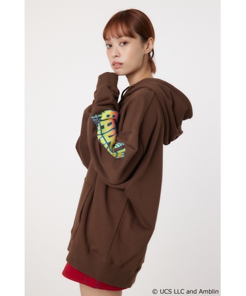 RODEO CROWNS WIDE BOWL（ロデオクラウンズワイドボウル）の「【BACKTOTHEFUTURE】スウェットパーカー（パーカー・レディース・ブルー/ブラック/ブラウン・MEDIUM/LARGE）」の18枚目の写真