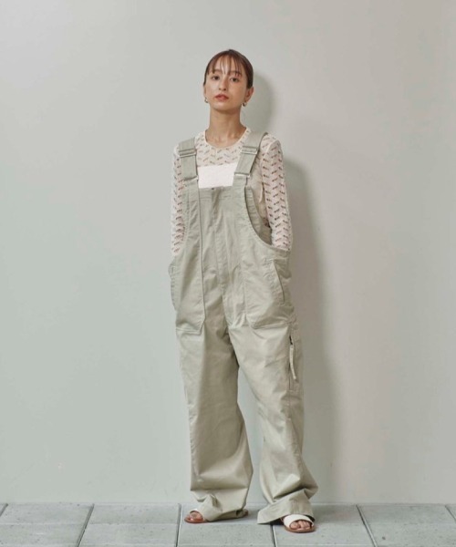 TODAYFUL(トゥデイフル)の「Jacquard Long T-shirts(Tシャツ/カットソー・レディース・キナリ/ダークグレー/ベージュ・FREE)」の22枚目の写真