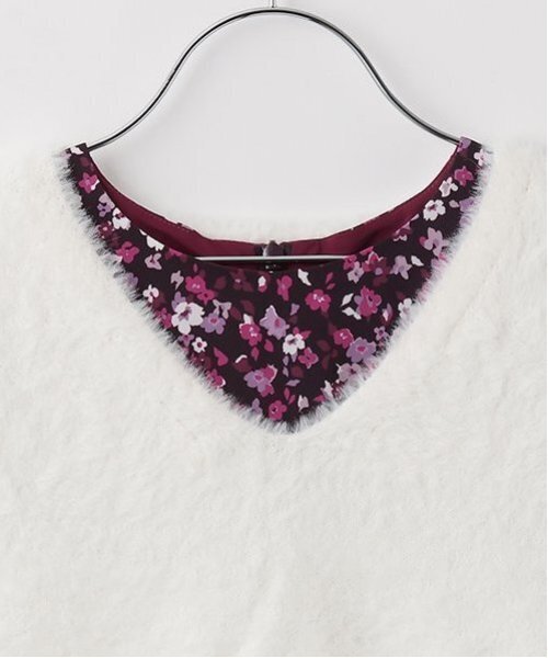 セール】トドラー ニットベスト&ポピーワンピースセット（アンサンブル